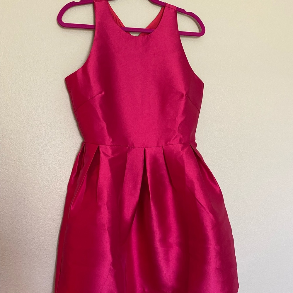 Hutch || Hot Pink Mini Dress